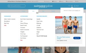 Swimwear Galore Mens swimsuits